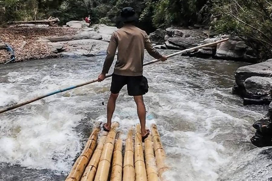 Eco-Friendly Mae Wang: Traditional Bamboo Rafting & Scenic River Escape | Chiang Mai